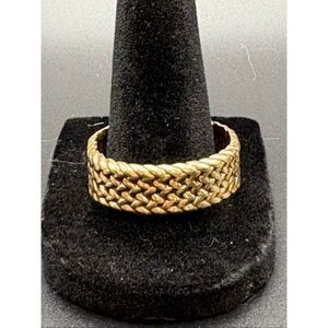 Men’s Brass Ring, NEW, size 13.5, Handmade
